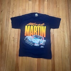 Vintage Mark Martin #6 Valvoline 90’s Ford NASCAR Racing (Size L)